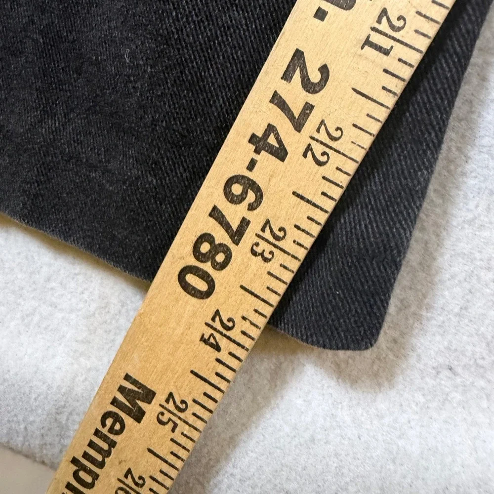 Levis 514‎ Straight Fit Jeans Mens 36x32 Black Denim Pants 00514-0402